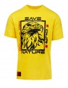 Natural Predators Eagle T-Shirt Yellow