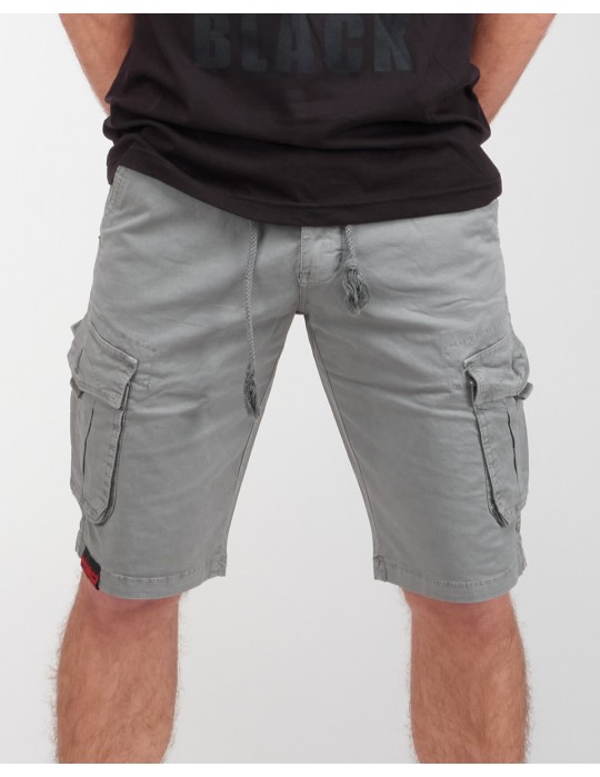 SOLDIER Shorts Silver