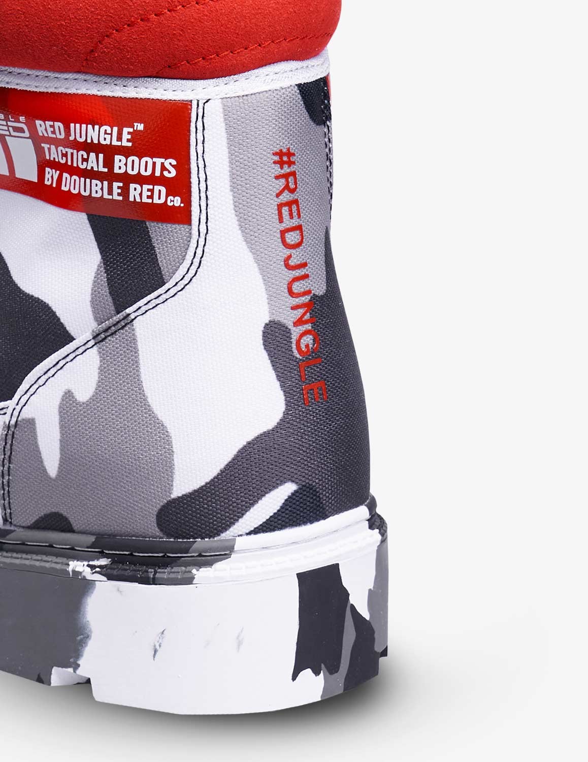Red Jungle Tactical Boots B&W™  Camo