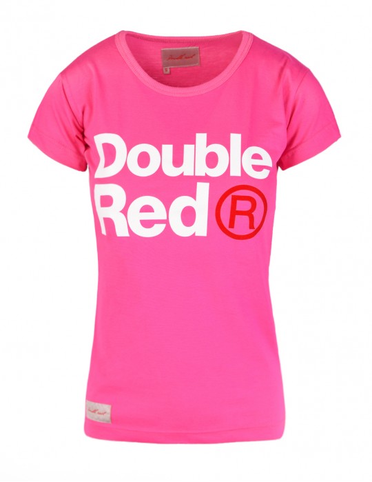 DOUBLE RED Trademark T-shirt Pink