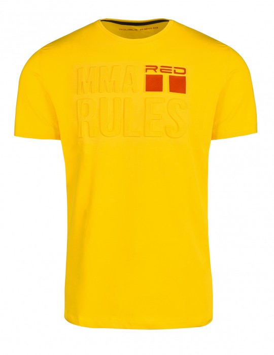 T-Shirt MMA RULES Yellow