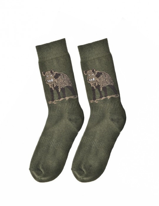 Men's FUN Socks Wild Boar